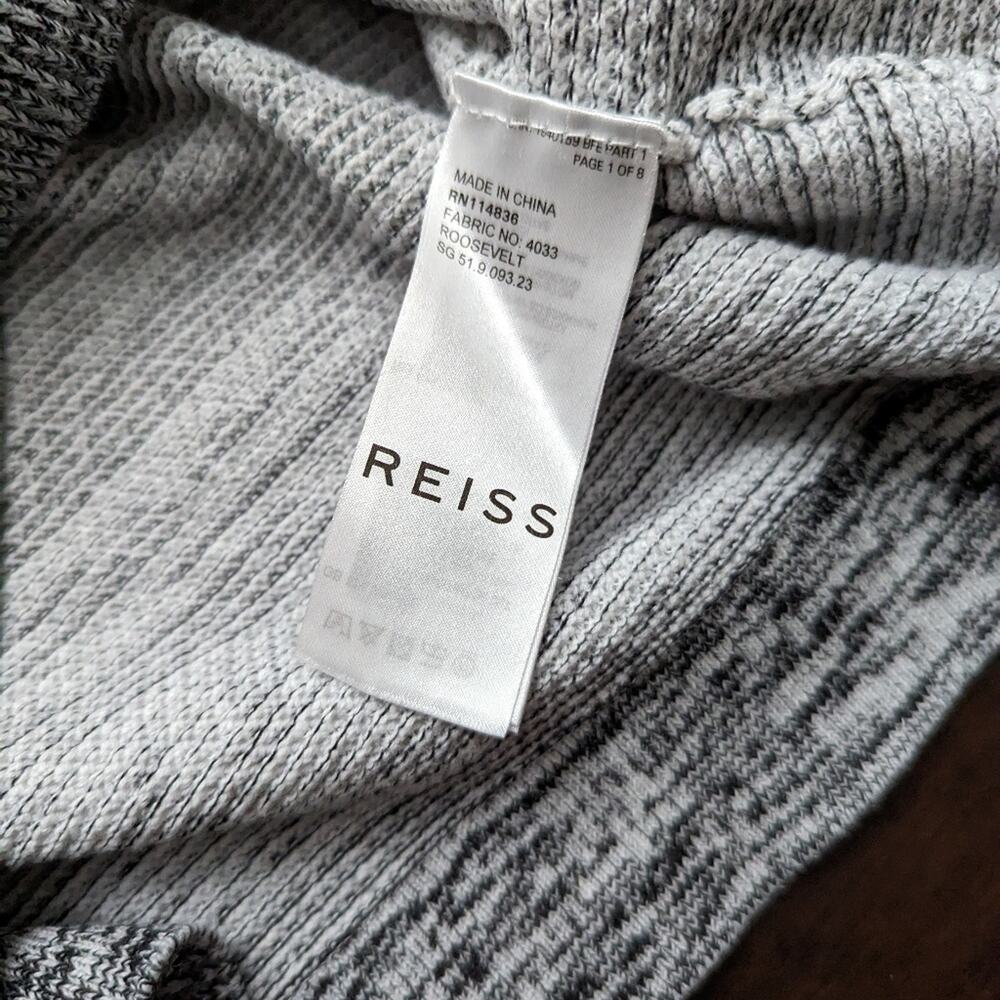 Reiss Crew Neck Textured Sweater Size Large - Picture 3 of 6